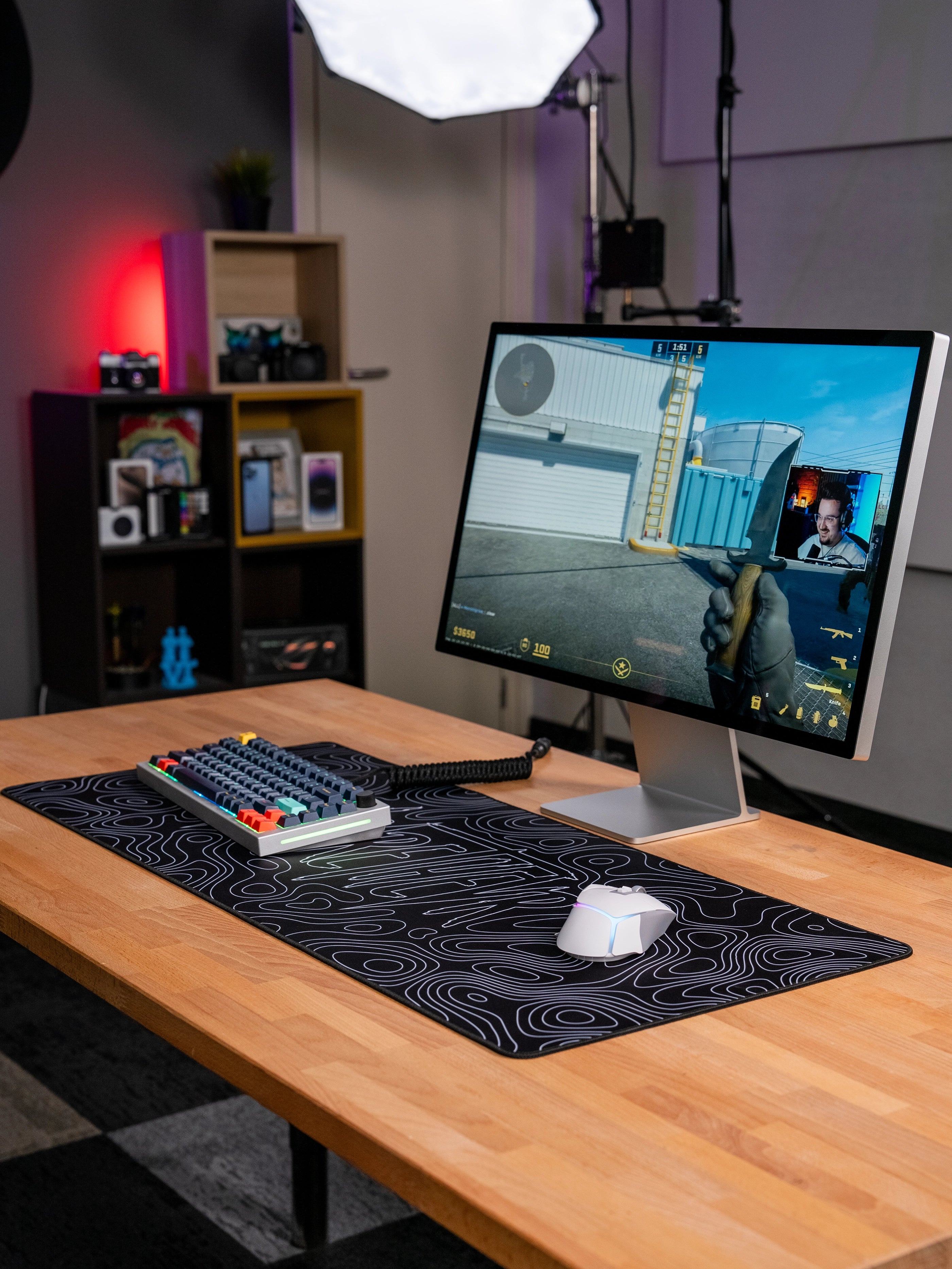 TheVR Lines Deskmat XXL