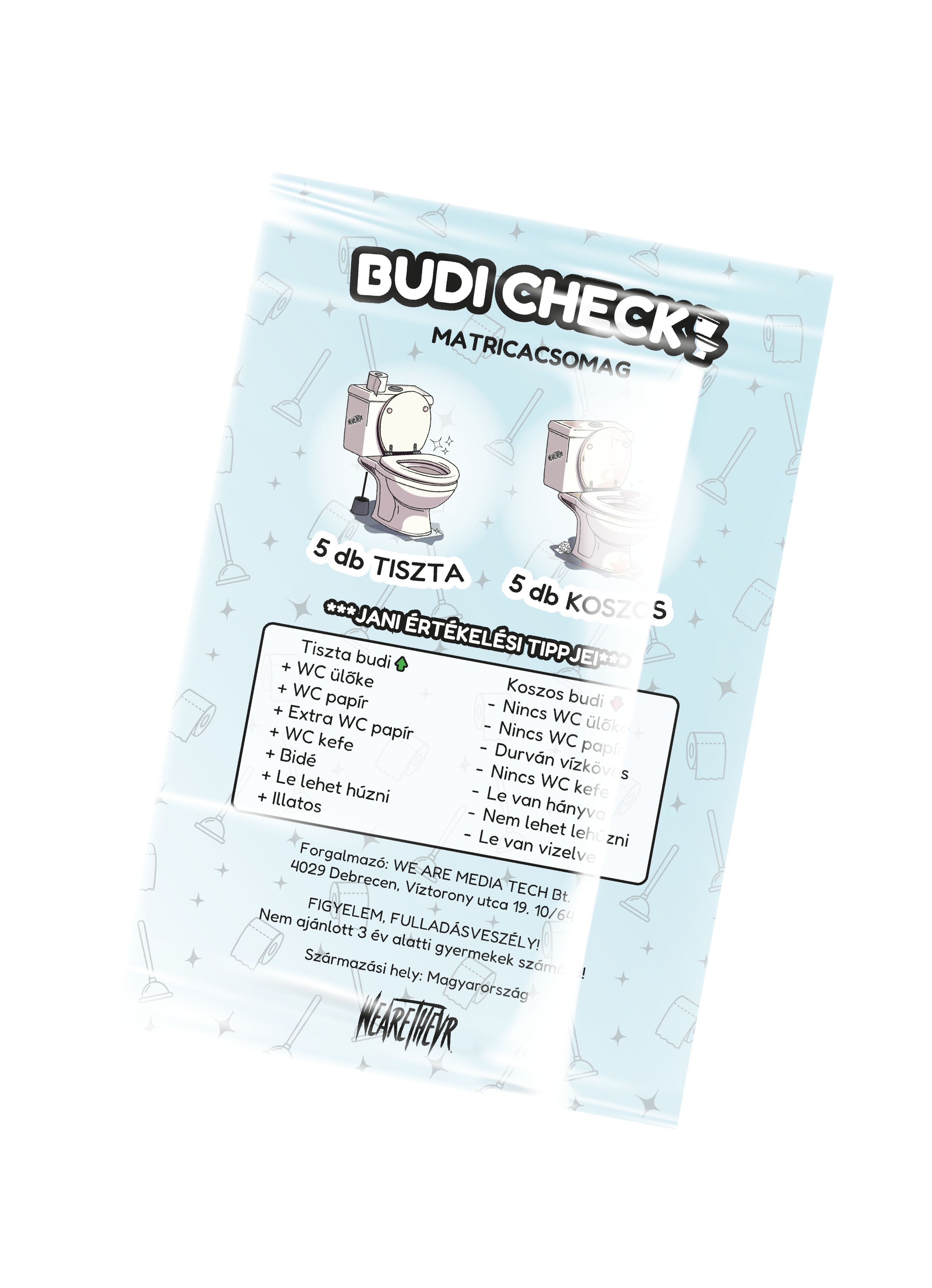 BUDI CHECK Matricacsomag