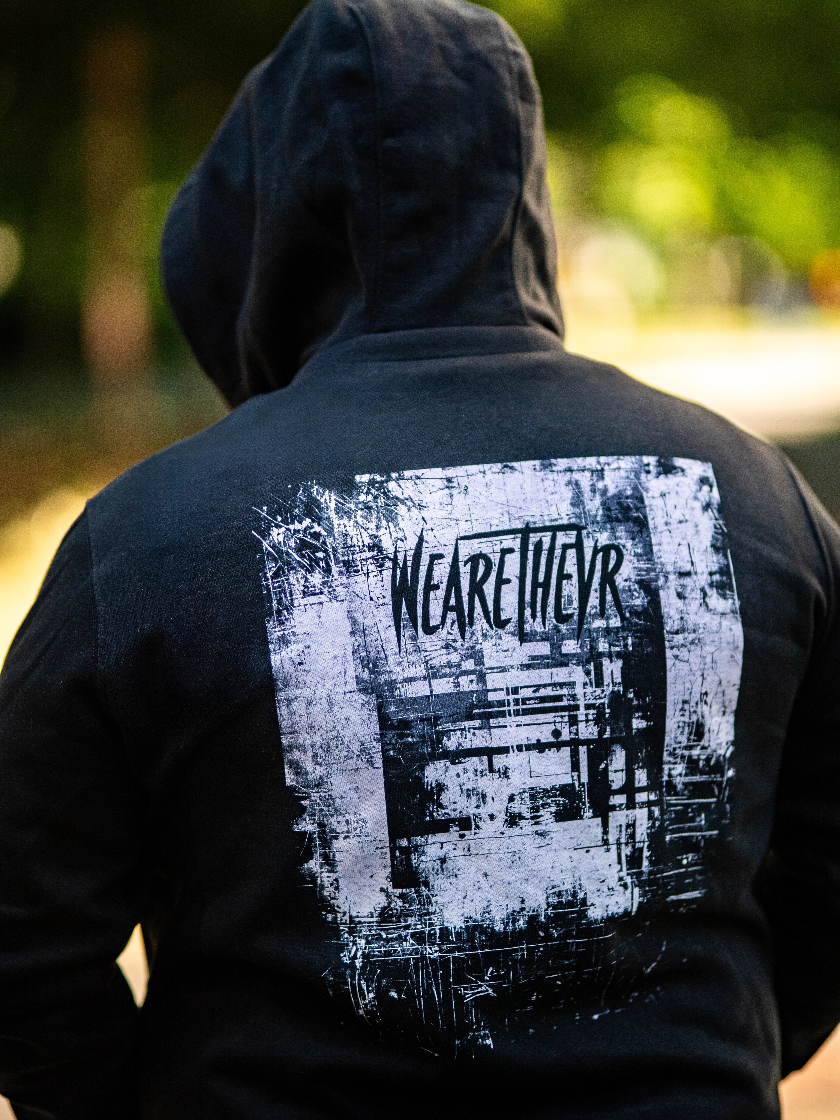 WeAreTheVR Grit férfi cipzáros pulóver