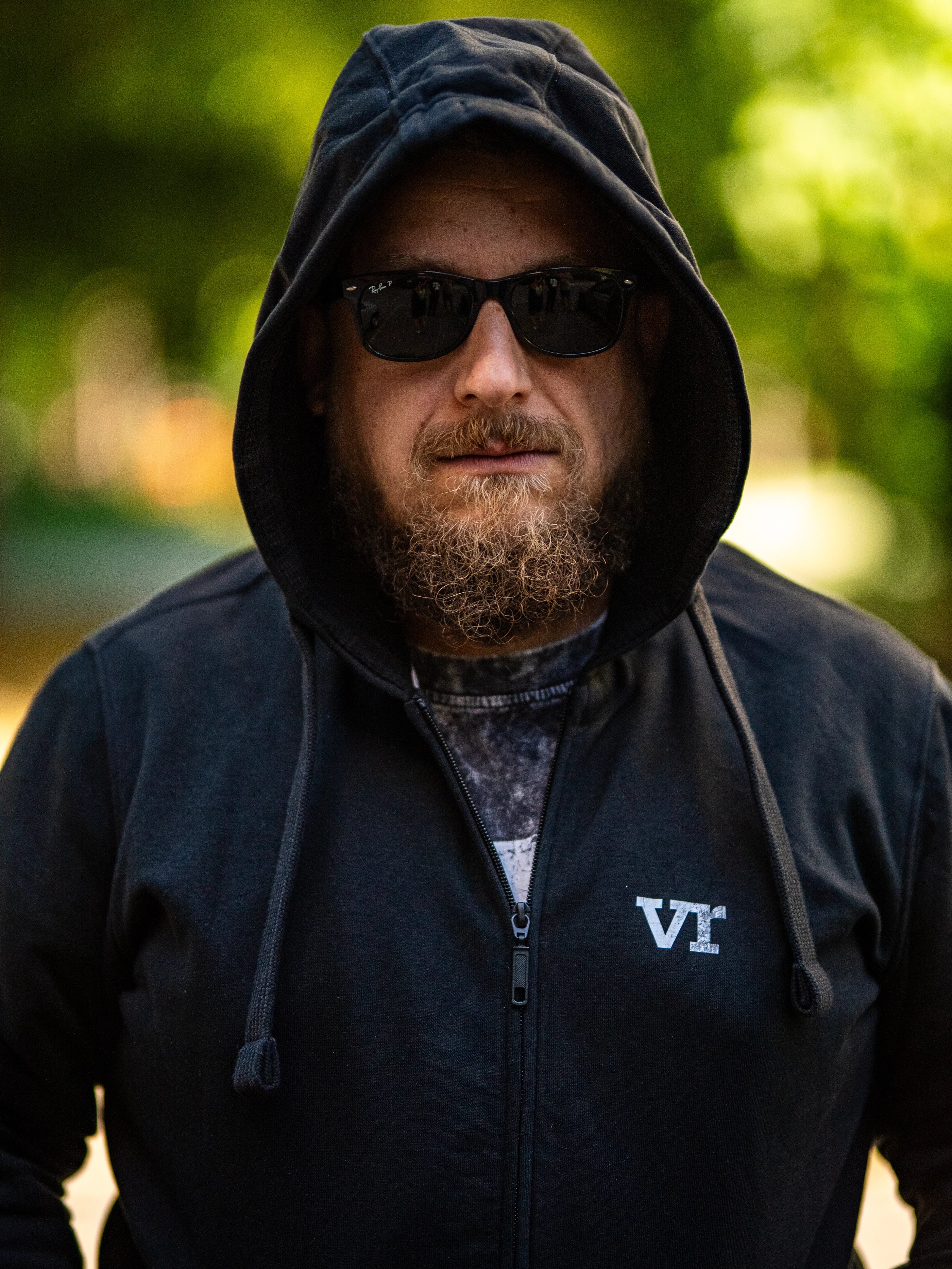 WeAreTheVR Grit férfi cipzáros pulóver