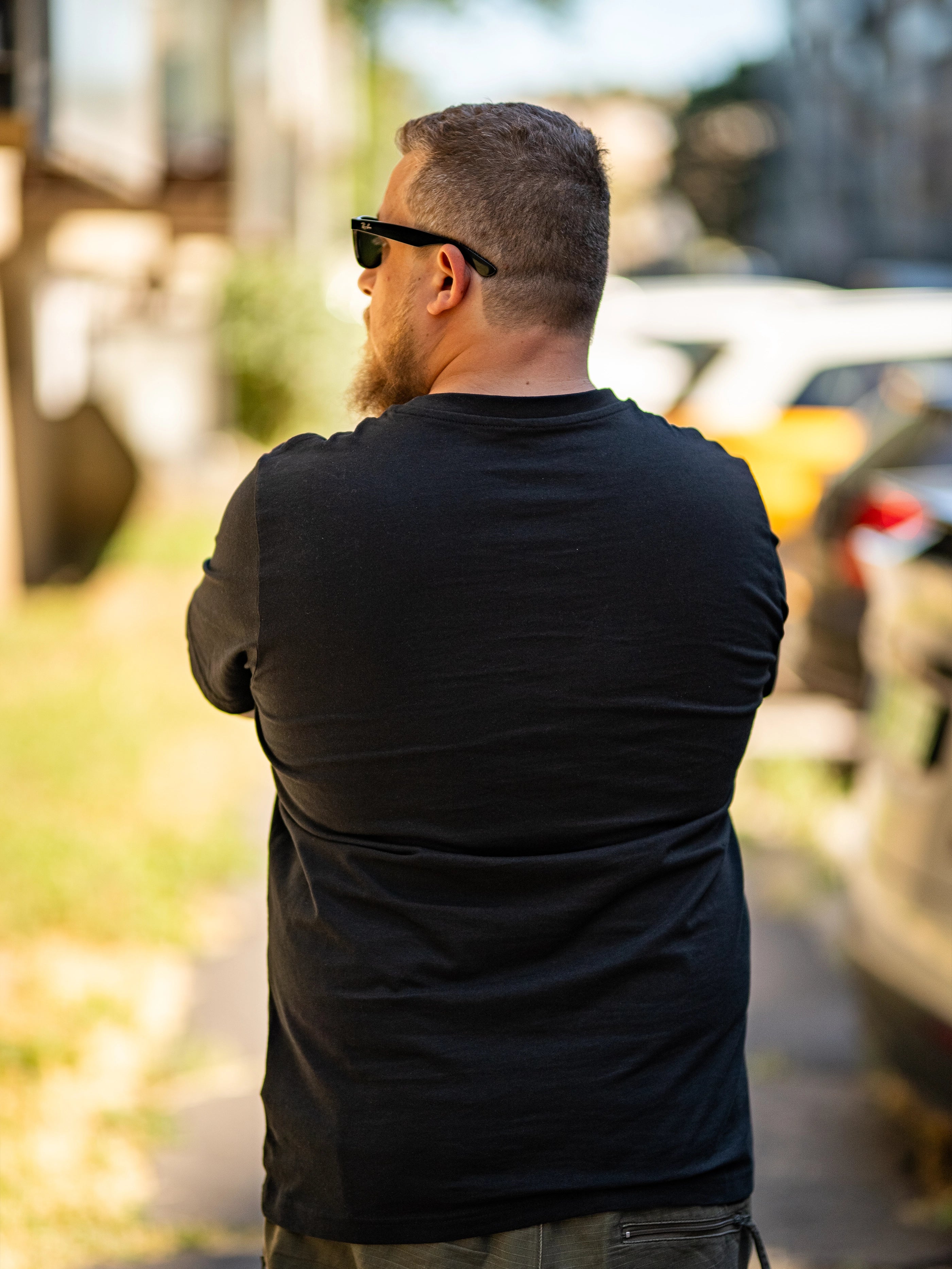 WeAreTheVR Grit férfi póló