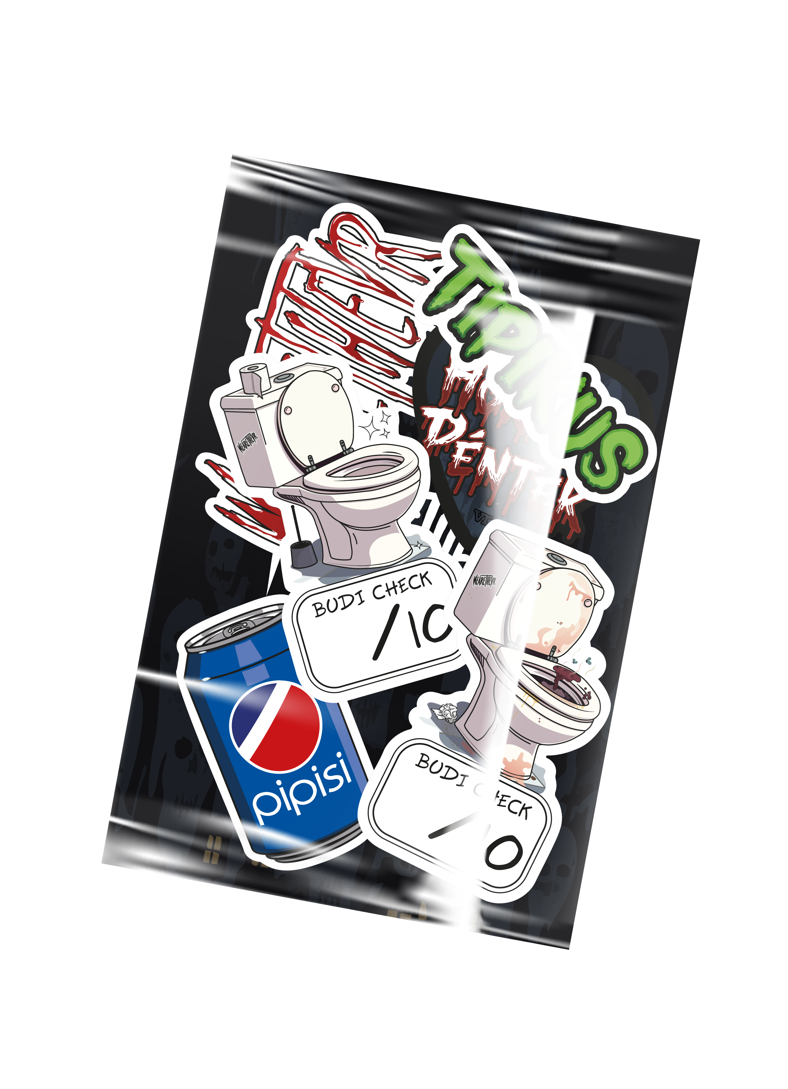 Horror Péntek Matrica Csomag