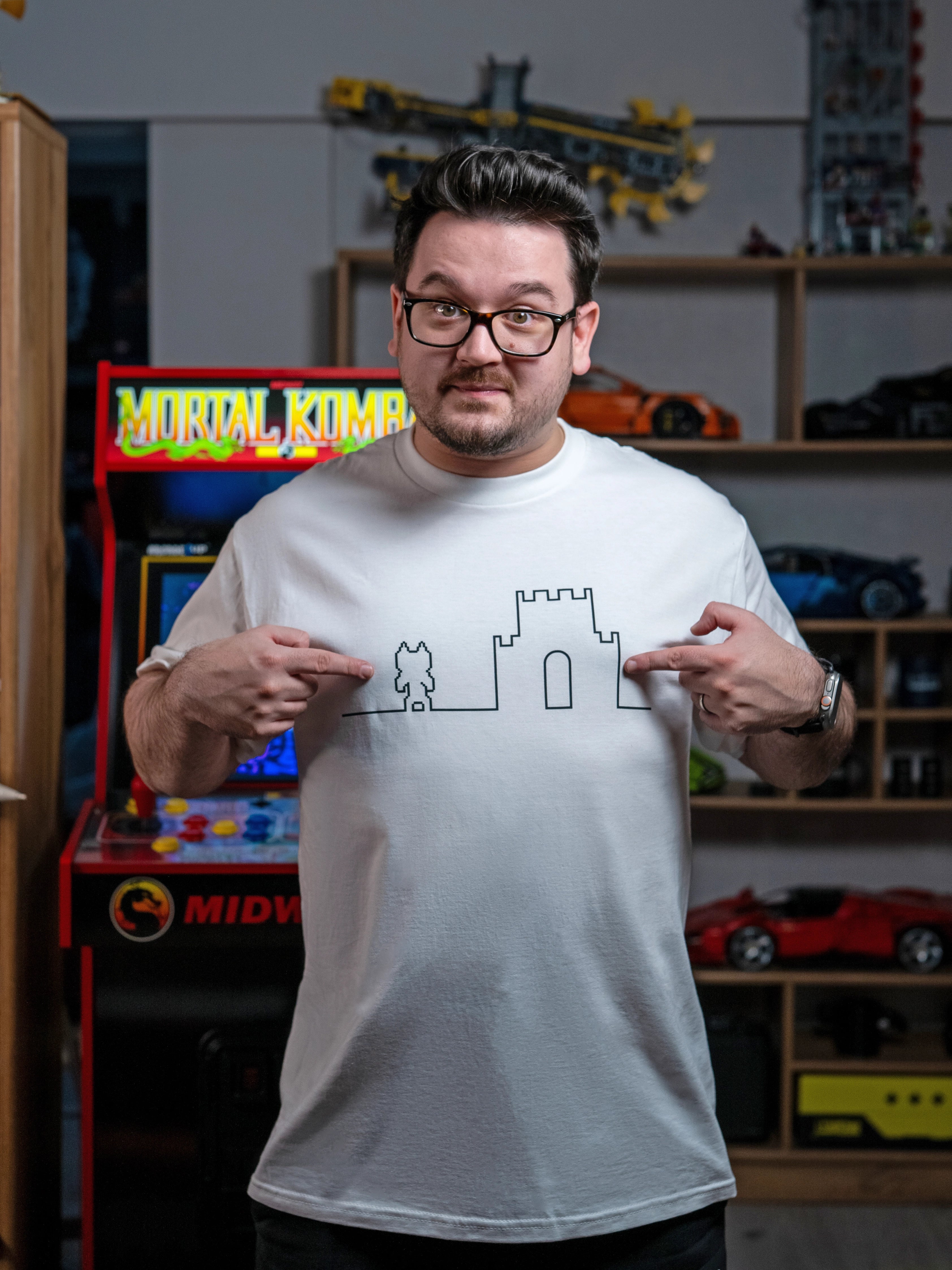 A póló | Cat Mario Collection - Férfi póló