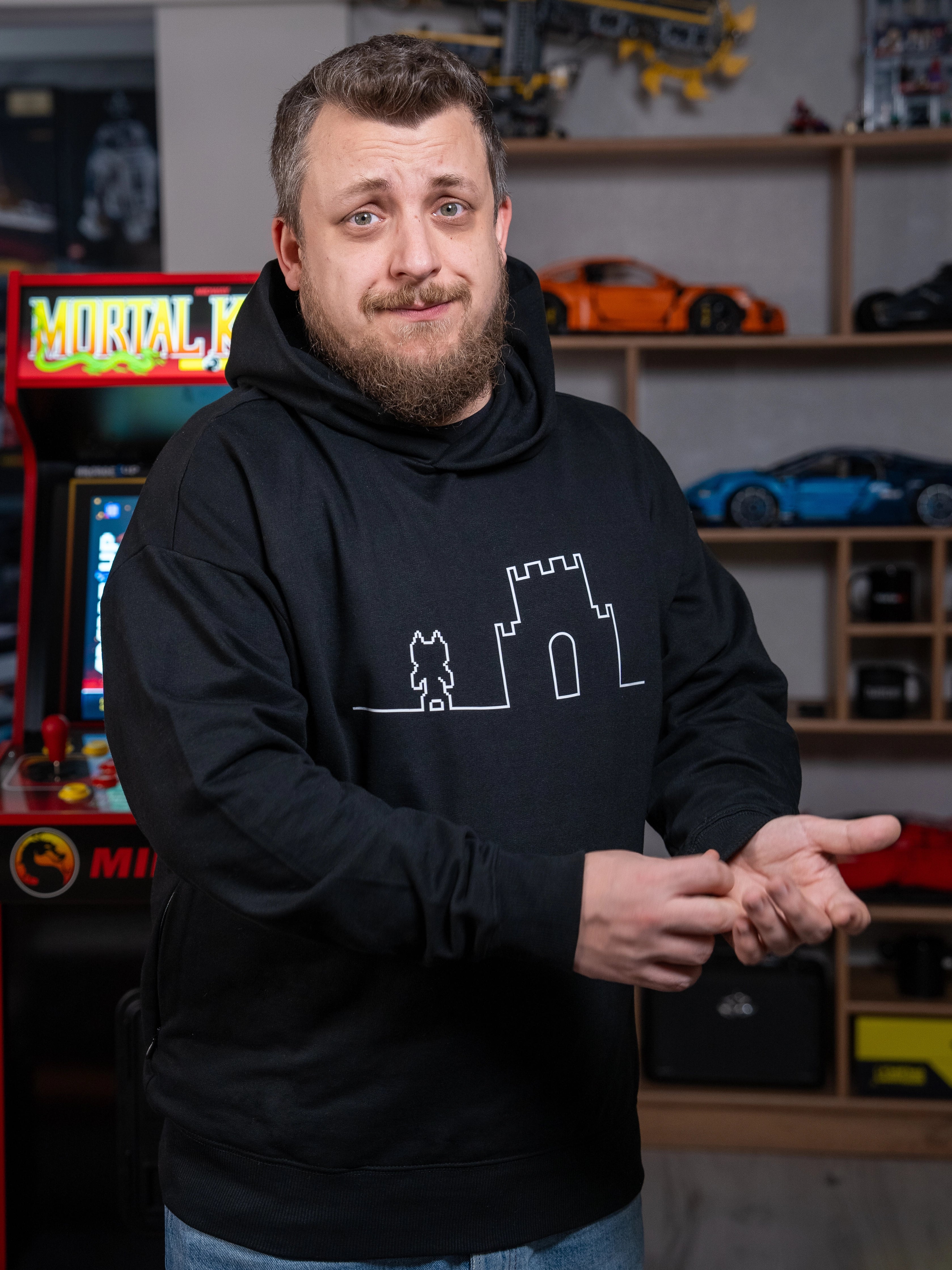 A pulcsi | Cat Mario Collection - Oversized Hoodie